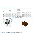 KideBlock Zentrifugal Kide Kälteaggregrat EMC1007M1X für Kühlzellen ca. 9m³, 230 /1 - 50kW, 1339 W, 5 °C / 10 °C