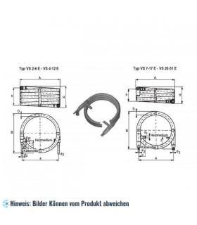 Koaxial-Verdampfer Schmöle. VS 7-17 E, 16,7 kW, 3,0 m3/h