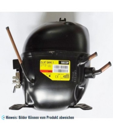 Kompressor Danfoss Secop DLX7.5KK.1, LBP - R600a, 220-240V, 50 Hz, 102H4855 - nicht lieferbar, ersetzt durch Nachfolger