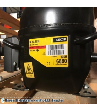 Kompressor Danfoss Secop NLE8.8CN, LBP/MBP - R290, 220-240V, 50Hz, 105H6880, 105H6878 - nicht lieferbar, ersetzt durch Nachfolge