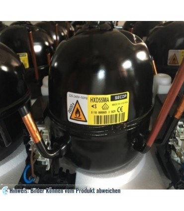 Kompressor Danfoss Secop HXD55MA, LBP/MBP - R600a, 220-240V, 50 Hz