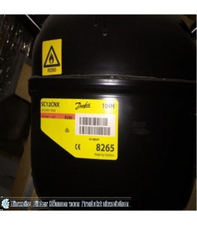Kompressor Danfoss Secop SC12CNX, LBP/MBP - R290, 220-240V, 50 Hz, 104H8265 - nicht lieferbar, ersetzt durch Nachfolger