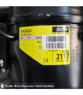 Kompressor Danfoss Secop TL4.5CLX, LBP - R404A, R507, 220-240V, 50Hz, 102U2117 - nicht lieferbar, ersetzt durch Nachfolger