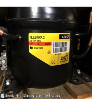 Kompressor Danfoss TLES4KK.3, LBP - R600a, 220-240V 50Hz - nicht lieferbar, ersetzt durch Nachfolger