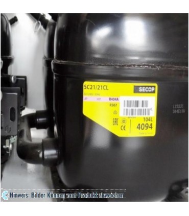 Kompressor Danfoss TWIN SC21/21CL, LBP - R404A, 220-240V, 50Hz, 104L4094