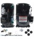 Kompressor Tecumseh TAGD2532Z 2811530401, LBP - R404A, 400V
