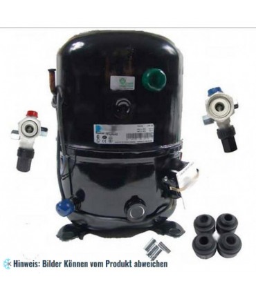 Kompressor Tecumseh TFH4524Z (POE), HBP - R404A, 400V/3F/50Hz, Rotalock