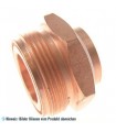 Löt-Adapter für Rotalockventil, 1.3/4" - 28 mm