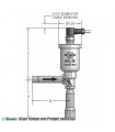 Parker elektr. Expansionsventil SER-B - 3/8x1/2 ODF S/CAVO 805210