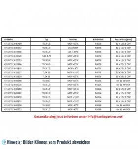 More about Thermostatisches Expansionsventil Honeywell TLEX 11； R407C, MOP +15°C