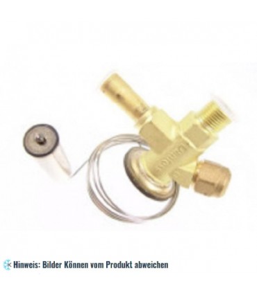 Thermostatisches Expansionsventil komplett DANFOSS TEX2, R22/R407C, ohne MOP, ohne Düse, Lötversion