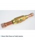 Rückschlagventil Castel 3132/5, gerade Löt 16 mm ODS, Kv 3.3 m3/h