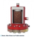 Filtertrocknergehäuse, Hochdruck 140 bar Carly BCY-P14 4811 S/MMS mit Lötanschluss 1 3/8"