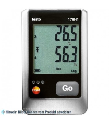 testo 176 H1, 4-Kanal Temperatur- und Feuchtedatenlogger