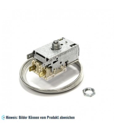 THERMOSTAT RANCO K50-BQ402100, Kapillarohr 1500mm, kalt aus -38°C, ein -30.4°C, warm aus-12°C, ein -8.2°C. mit Bolzen