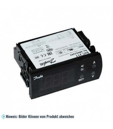 Kühlstellenregler Danfoss ERC211, 080G3263, 230V, 50/60 Hz baugleiches Substitut zu EKC 102A