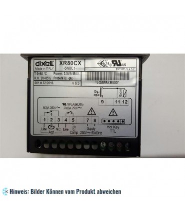 Kühlstellenregler Dixell XR80CX 5N0C1, 230V, 20 A