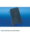 Endkappe Montageprofil - PVC - schwarz 4 Stk.