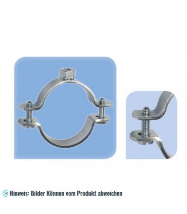 Rohrschelle verzinkt 1.1/2", M8