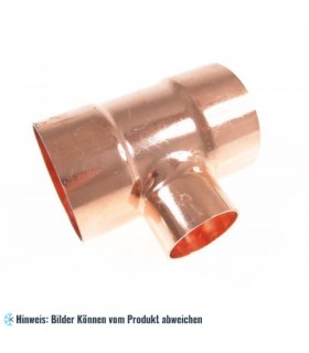 Kupfer T-Stück reduziert i/i/i Maße 6-8-6 mm, 5130