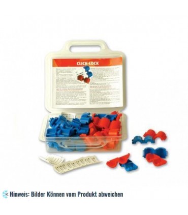 Click-Lock Set 25 Stück für 5/16" Anschlüsse WIGAM CLSC100