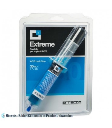 Errecom Extreme 30 ml, Dichtmittel für KFZ-Klimaanlagen inkl. Adapter für R134a, kompatibel mit FCKW, HFCKW, HFKW