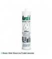 NORDSIL N Hellgrau 310 ml, Einkomponenten-Silikondichtstoff für den Kühlhausbau (elastisch bleibender neutralhärtender)