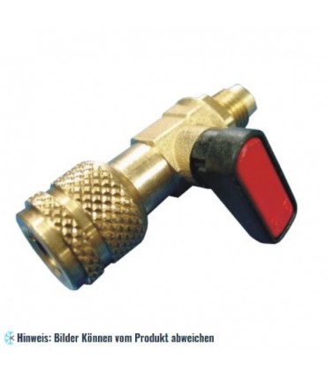 Flaschenventil für R600a, R290, BVR-4, 750 ml, 1/4" SAE
