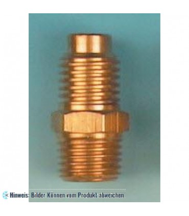 Fittings für Vakuumpumpen P2-DIP-MV-RS 1/2-16ACME x 1/4NPT WIGAM 48 FA