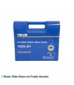 Digitale Monteurhilfe + 2 Schäuche in Koffer VDG-S1 für R32, R1234yf, R290, R410A, R134a, R404A, R407C, R507