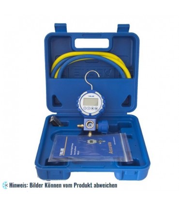 Digitale Monteurhilfe + 2 Schäuche in Koffer VDG-S1 für R32, R1234yf, R290, R410A, R134a, R404A, R407C, R507