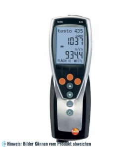 testo 435-3, Multifunktions-Messgerät mit integrierter Differenzdruck-Messung
