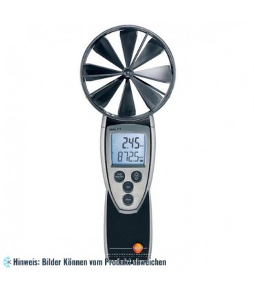 testo 417 Flügelrad-Anemometer mit 100 mm Flügelrad