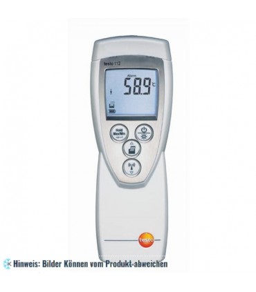 testo 112, 1-Kanal Temperatur-Messgerät NTC/Pt100