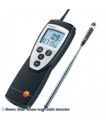 testo 416 Flügelrad-Anemometer mit 16mm Teleskop-Flügelrad