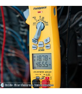 Zangenmessgerät für Job Link® System SC480 FIELDPIECE