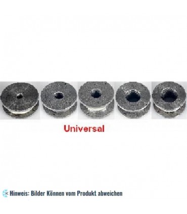 Spannbacken (Bördelbacken) 1/4", 3/8", 1/2", 5/8", 3/4" Komplettsatz Universal für Bördelglocke
