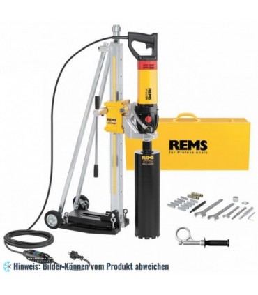 REMS Elektrische Diamant-Kernbohrmaschine mit Speed-Regulation PICUS SR SET TITAN