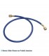 Füllschlauch 1/4" Standard 180cm blau mit automatischem Absperrventil, WP 52bar