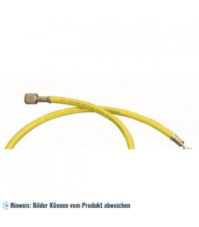 Füllschlauch L 150cm gelb, mit automatischem Absperrventil, WP 52bar