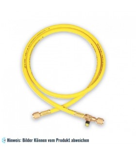 Füllschlauch "W" 180cm mit Absperrventil, Anschlüsse gerade x gerade WIGAM V/WSS/6-6/72
