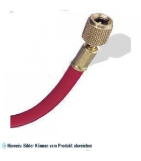 Füllschlauch rot Standard, 150cm, 1/4"SAE