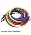 Kältemittel Füllschlauch Satz 3 x 1,2 m (rot, blau, gelb) 1/4" SAE, R134a