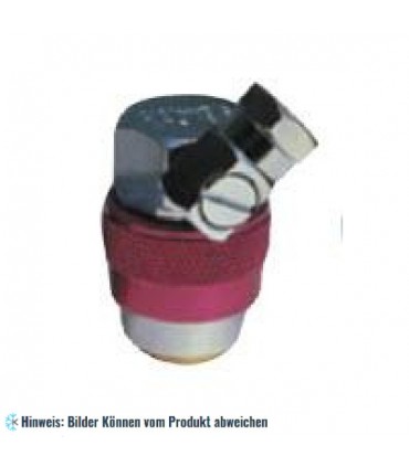 Serviceadapter Schnellkupplung E-Z Snap Hochdruckseite autom. R134a - 14mm F x 16mm