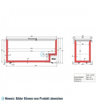 COOL-LINE-TIEFKÜHLTRUHE TKT 605, -14 bis -24°C, 567 L