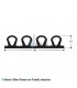 Gummidichtung schwarz 1m (80x18)