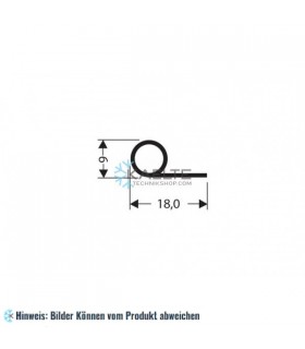 More about Flachprofil PVC grau 1 m (9x18)