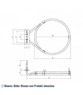 More about Heizelement 481925928322 Whirlpool, 200 mm, 2600 W [Misc.]