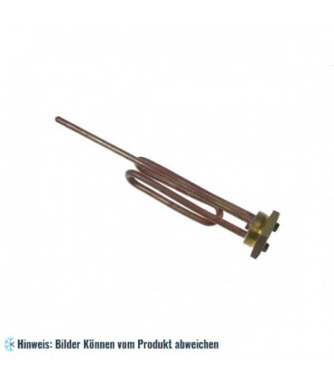 Heizkörper GENERAL 2000 W, 230V, Einphasig, 1 Kupferrohr mit Sechskantnapfflansch