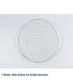 Glasteller für Mikrowellen - Model K - Ø 285 mm